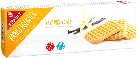 4009680361704-3Pauly-Vanillegebaeck-Einzelpackung-125g.png Vanillegebäck Maiskeks mit feiner Vanillenote, 125g