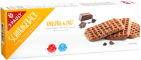 Schokogebäck Maiskeks mit Zartbitterschokolade und einem Hauch Zimt, 125g