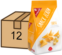 Snack Ecken luftiges Knabbergebäck Cheese, 50g Bundle mit 12 Stück
