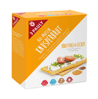 Bio-Protein Knusperbrot, glutenfrei, Einzelpackung, 100g
